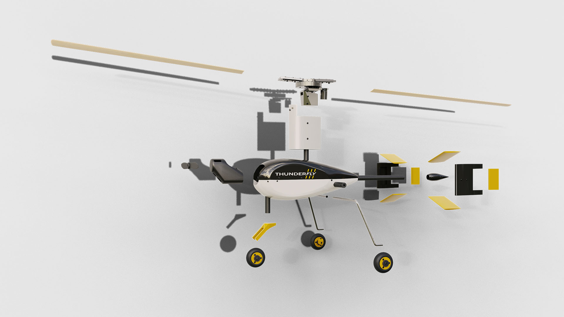 The Autogyro’s modular design allows for various payloads and ground control stations