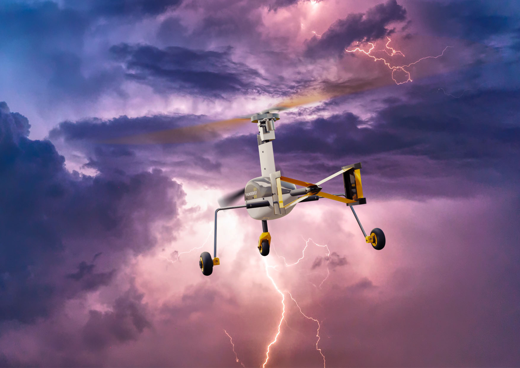 The TF-G1 is designed to withstand thunderstorms