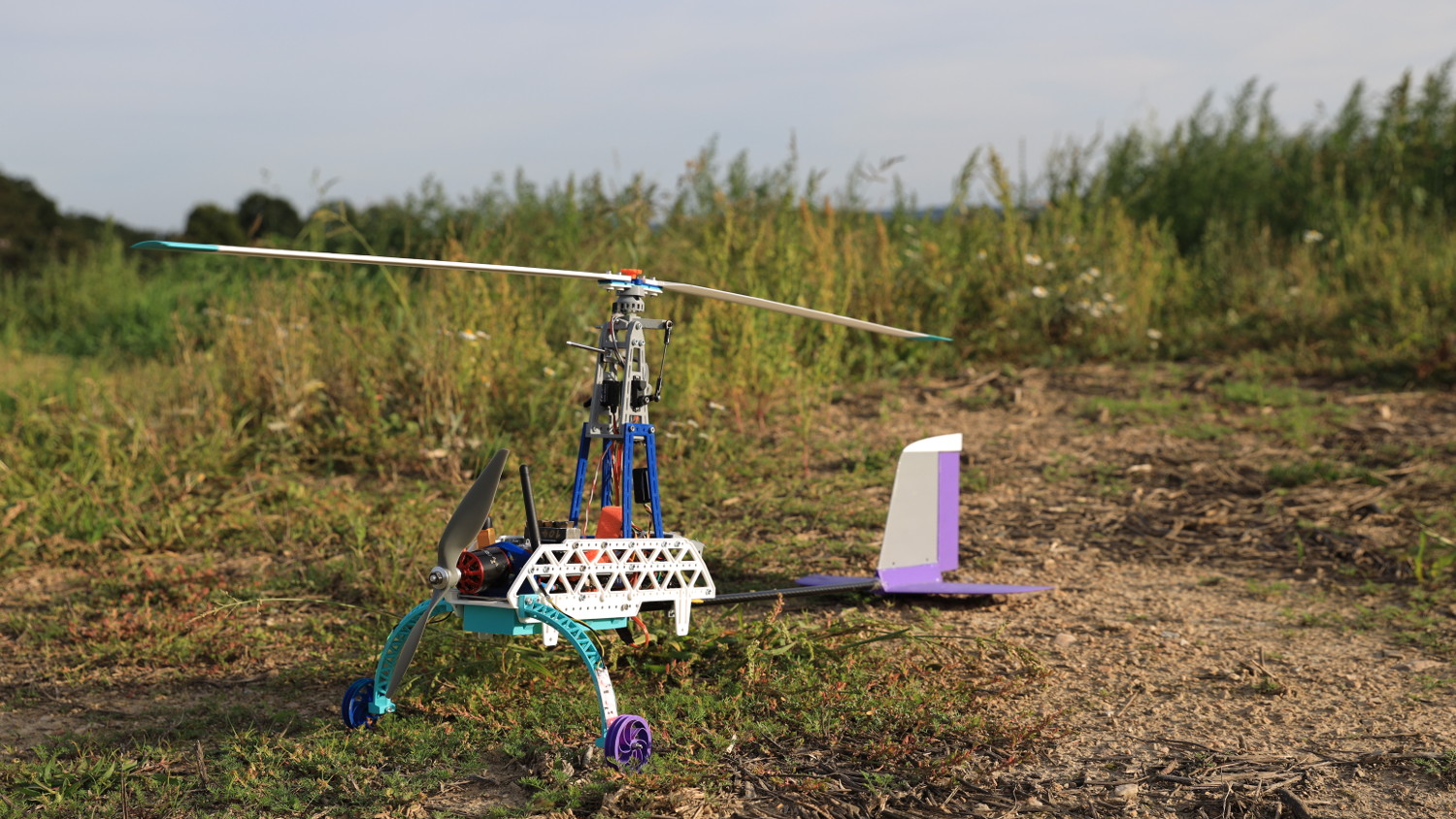 The Autogyro’s modular design allows for various payloads and ground control stations